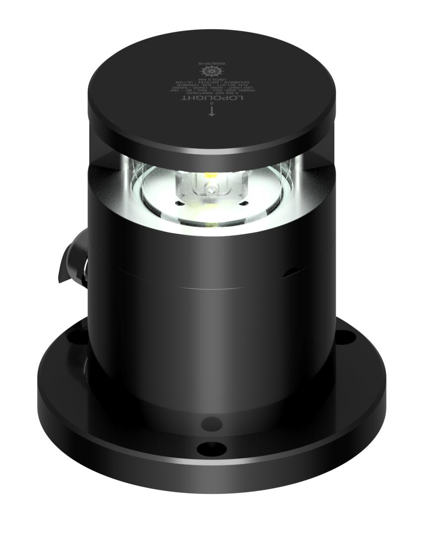 6nm 225° White, Masthead, black anodized 6nm 225° White, Masthead, black anodized